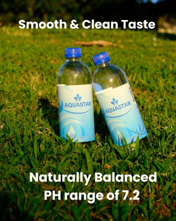 Aquastar Natural Spring Water - 24 Pack (16.9 fl oz) BPA-Free Plastic Bottles | Refreshing & Pure Spring Water - Aquastar 