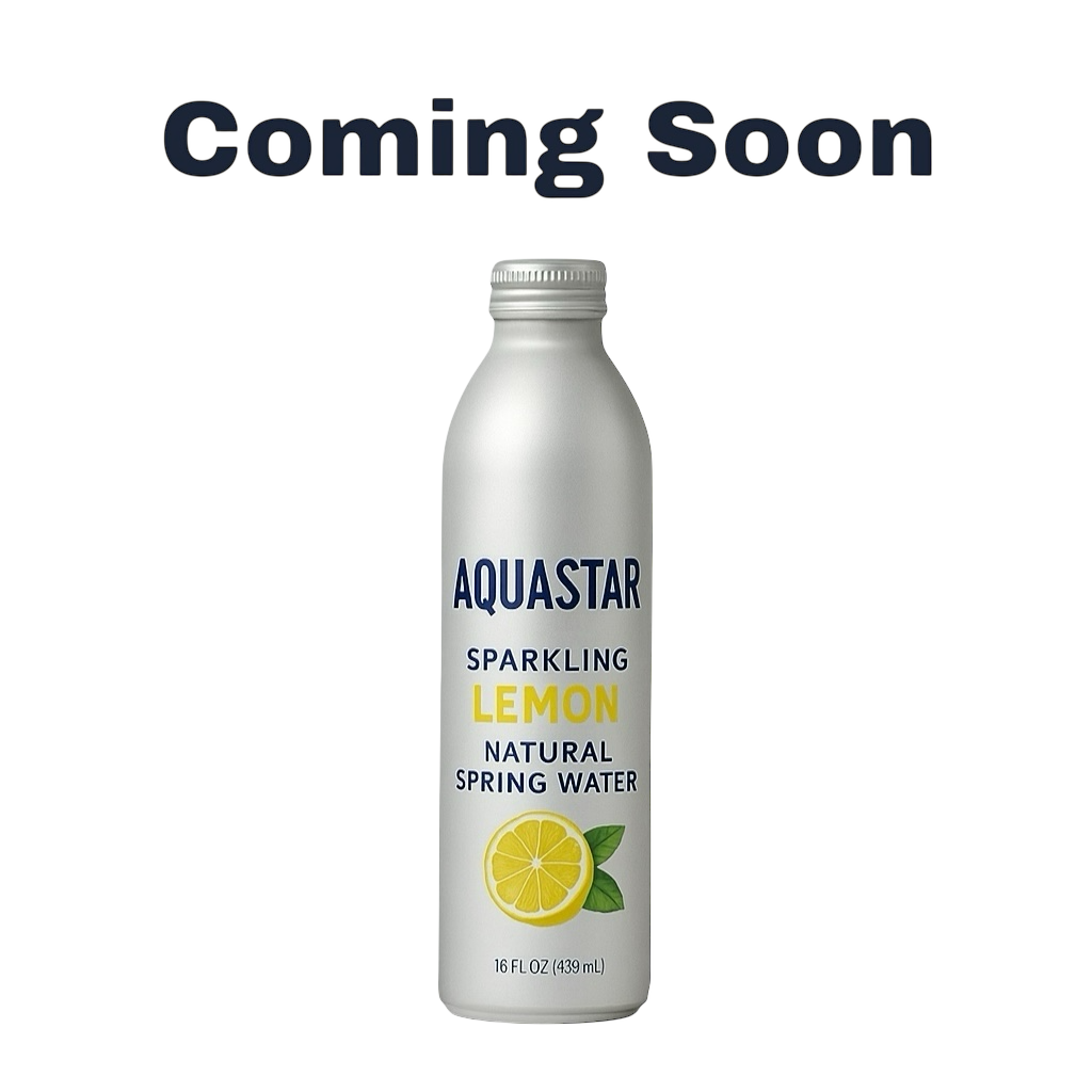 Aquastar Sparkling Lemon Water – 16 fl oz (Coming Soon)